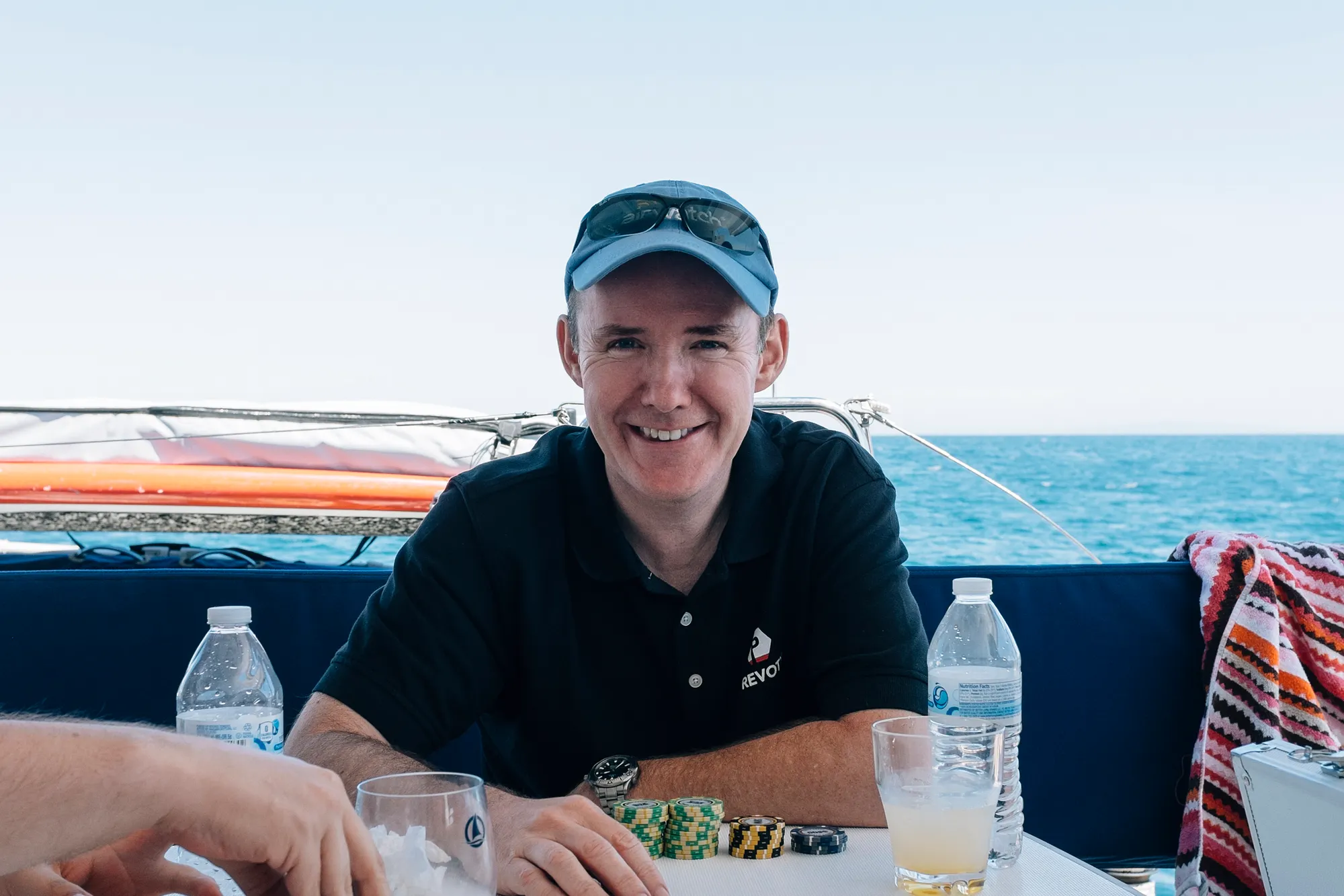 Brad about to go all-in on a gambit.