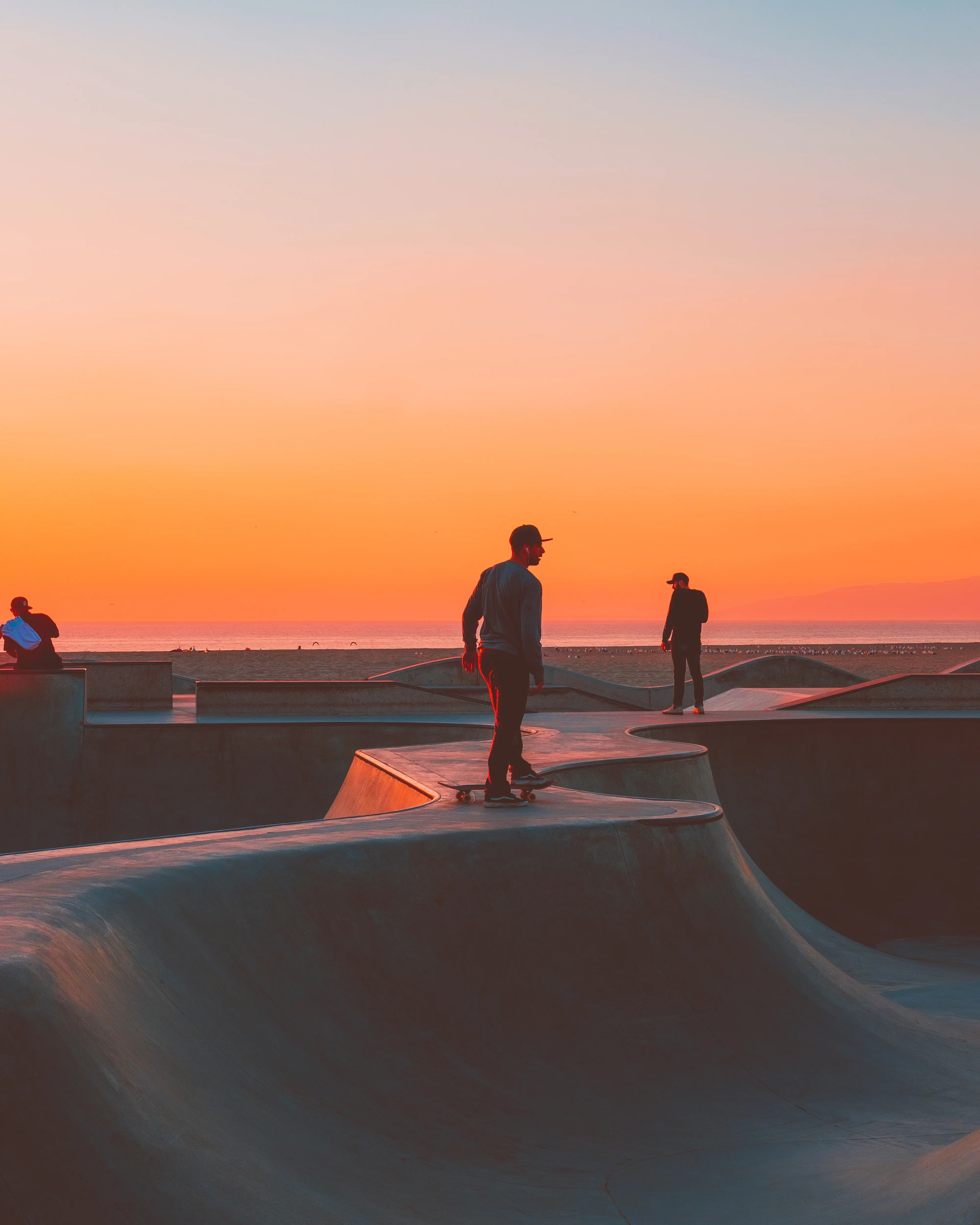 Venice Skatepark Sunset